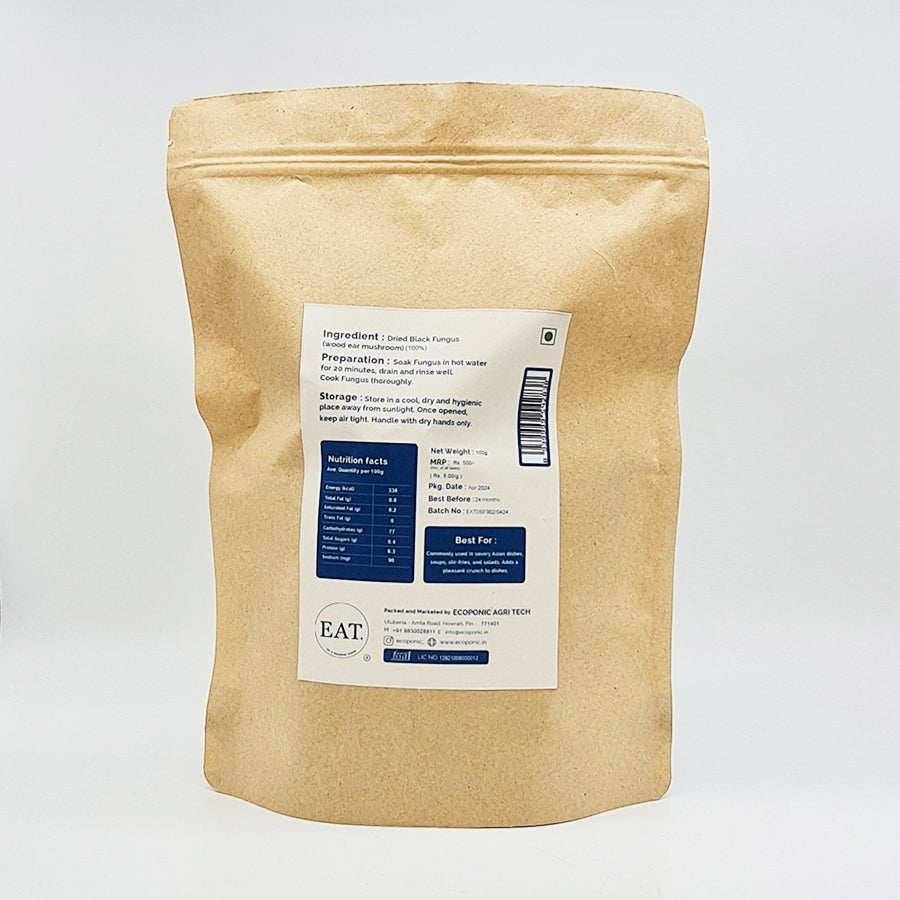 Dried Black Fungus